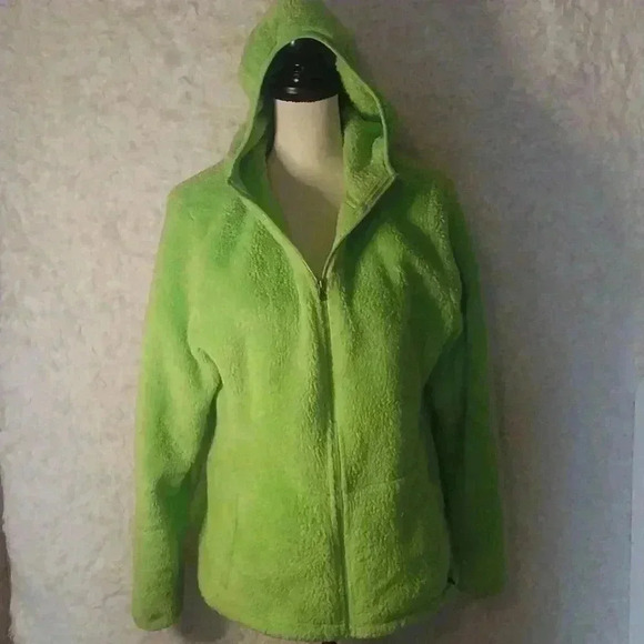 Champion Women’s Fuzzy Jacket Size L - Picture 1 of 8
